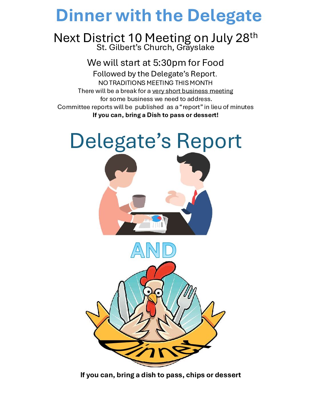 Dinner with Delegate 2024
