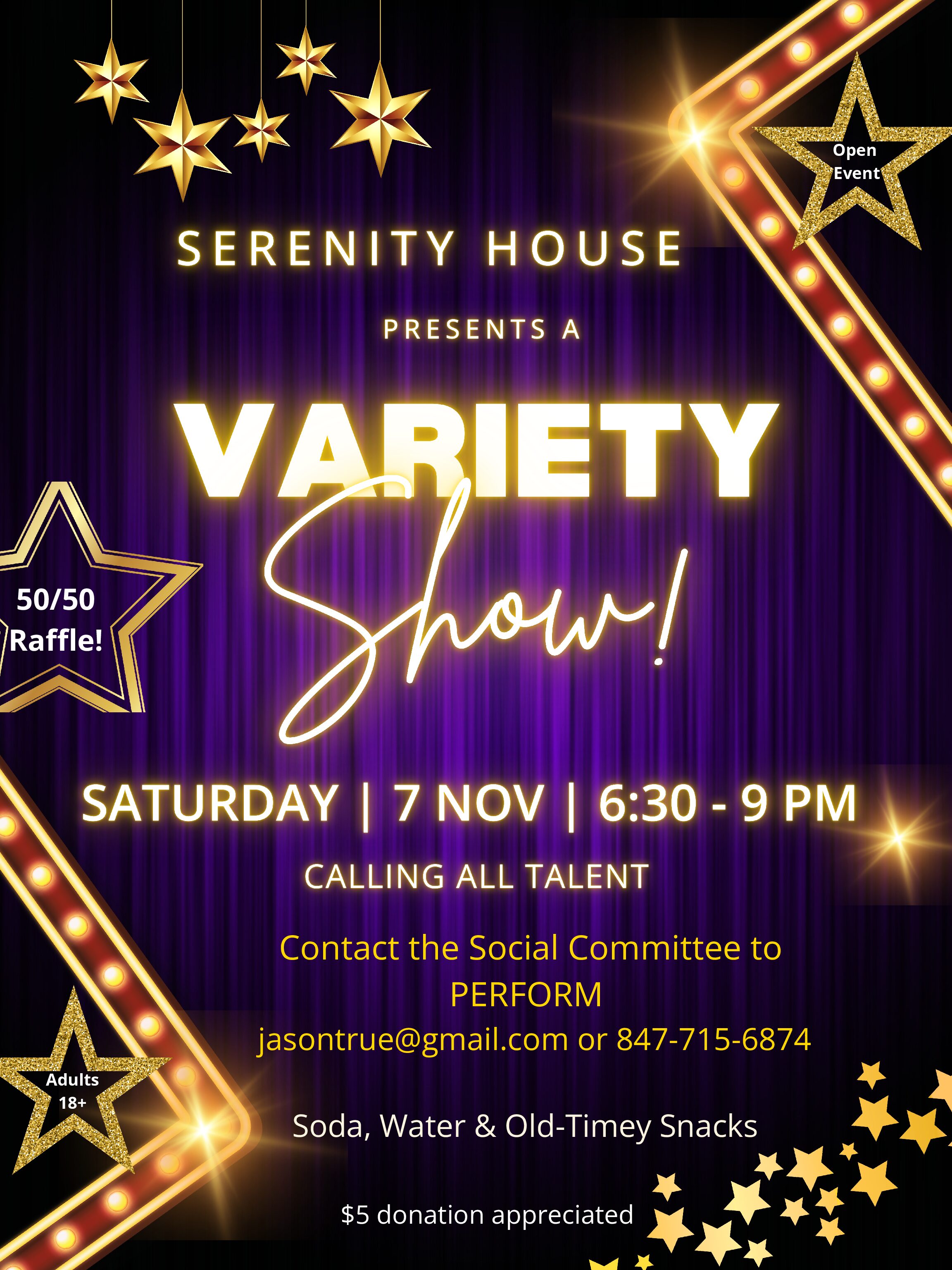 Serenity House Variety Show