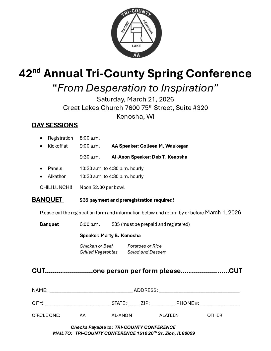 Tri-County Conference 2026