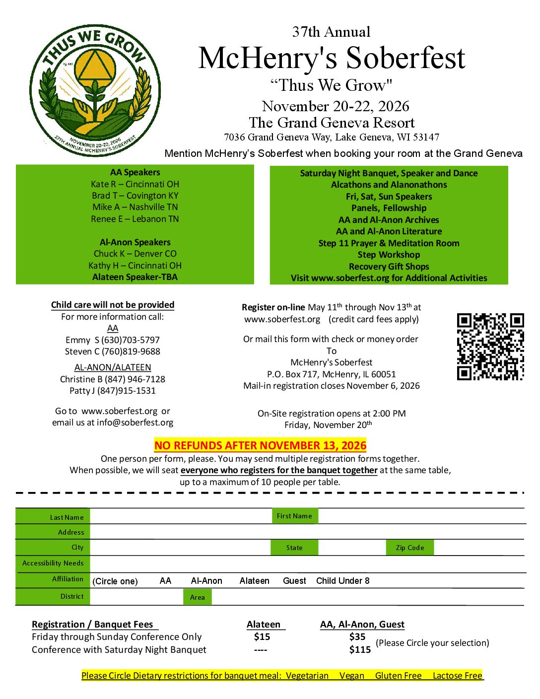 Mchenry’s Soberfest